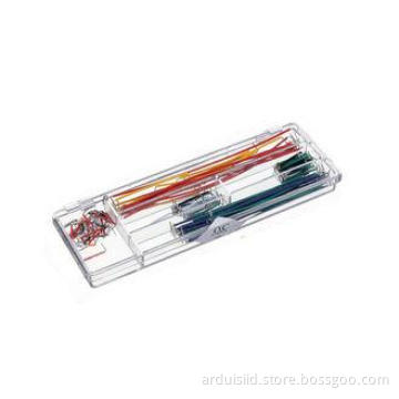 Solderless Breadboard Jumper Wires Cable Kits , Bread Board